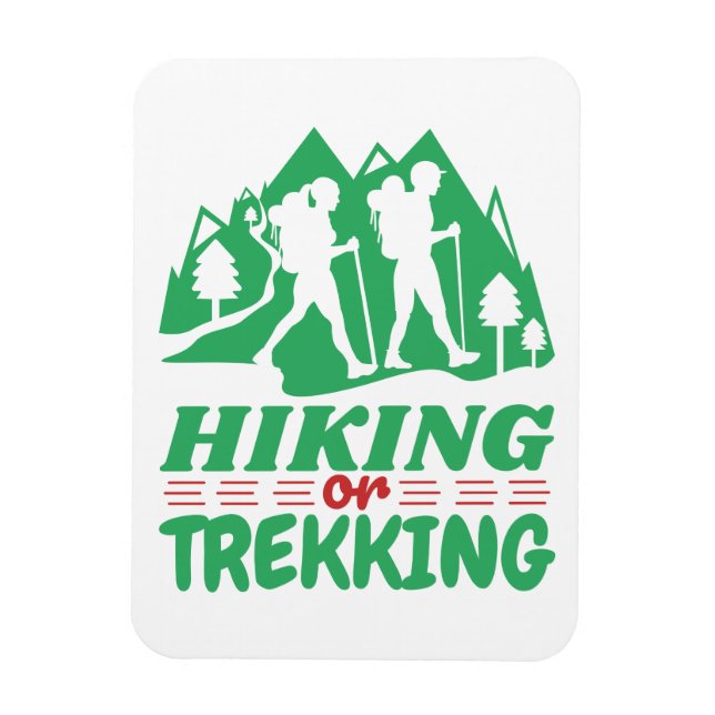 Ímã Caminho ou Trekking (Vertical)