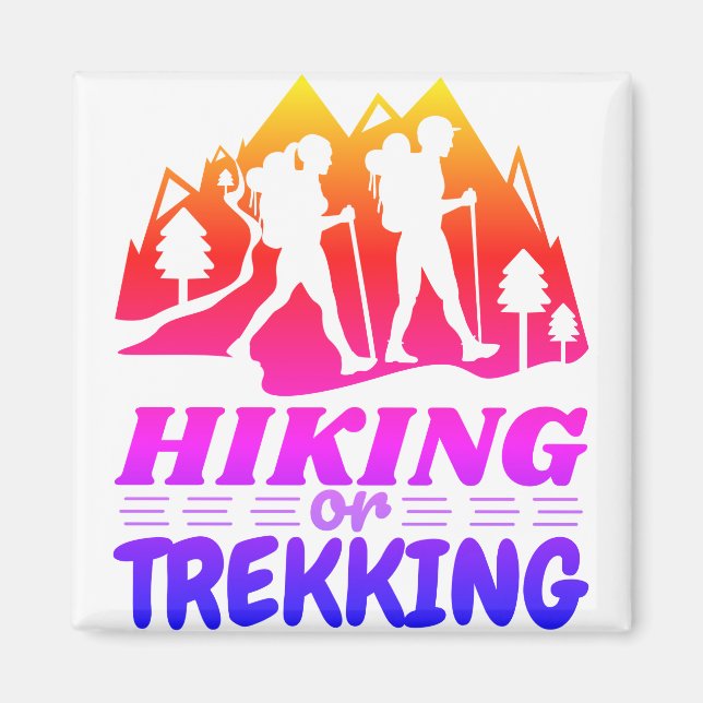 Imã Caminho ou Trekking (Frente)