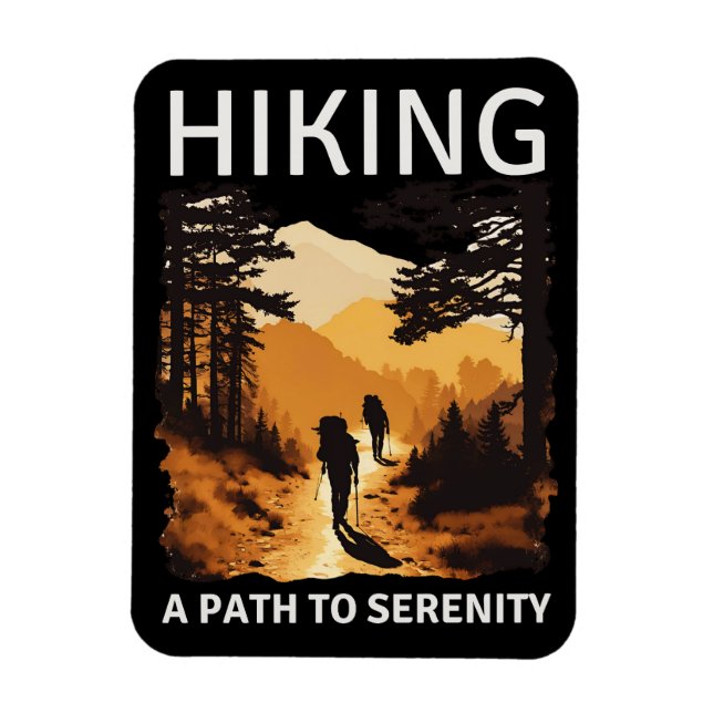 Ímã Caminho Para A Serenidade (Vertical)