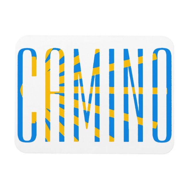 Ímã Camino de Santiago (Horizontal)