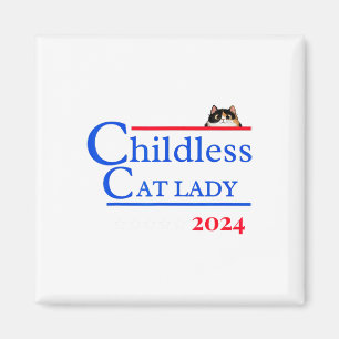 Imã Camisa 2024 Lady Gato Sem Fios 2024 Vote Kamala-ha