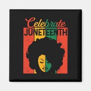Imã Camisa Afro Mulheres Negras 1865 Dia da Independên