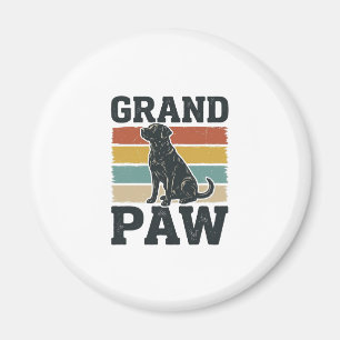 Imã Camisa Avô Cachorro Vintage Pata Grande Design_1
