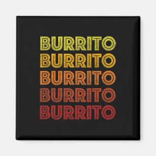 Imã Camisa Burrito Retrotraje Vintage Burritos Cinco D