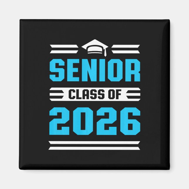 Imã Camisa Cl De 2026 Senior Faculdade Escola Secundár (Frente)