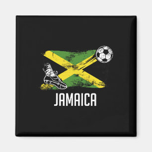 Imã Camisa da Bandeira da Jamaica Time de Futebol Jama