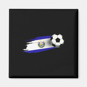 Imã Camisa da Bandeira de El Salvador Time de Futebol
