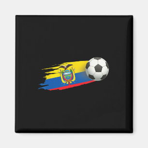 Imã Camisa da Bandeira do Equador - Futebol Ll Péll