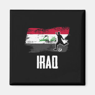 Imã Camisa da Bandeira do Iraque Time de Futebol Iraqu