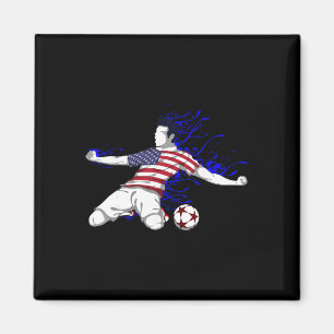 Imã Camisa da Seleção Americana de Futebol dos Estados