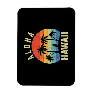 Ímã Camisa das Ilhas Havaianas Aloha Havaí Praia de Su