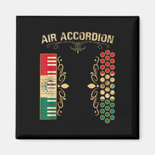 Imã Camisa De Acordo De Ar Com Bandeira Mexicana Para 