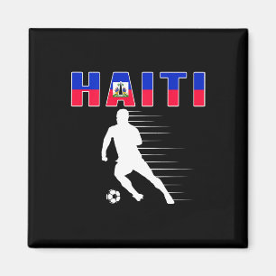 Imã Camisa de Amantes de Futebol do Haiti - Futebol da