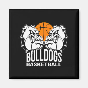 Imã Camisa de Basquete de Mascote de Cachorro Mãe Pai
