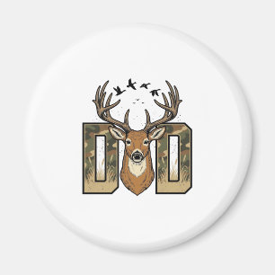 Imã Camisa de caça ao veado pai camuflagem Buck Vector