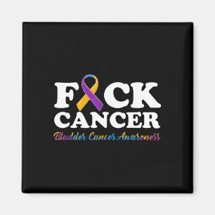 Imã Camisa de câncer conscientização do câncer de bexi
