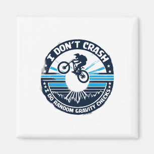 Imã Camisa de Ciclismo Bicicleta Eu Não Sofro Acidente