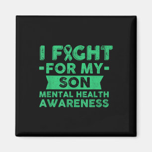 Imã Camisa De Consciência Da Saúde Mental - Eu Luto Pe