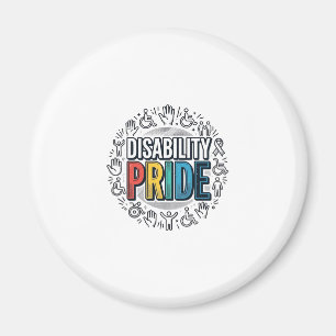 Imã Camisa de Conscientização Inclusiva Orgulho da Def