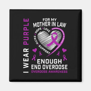 Imã Camisa de Conscientização sobre o Fim do Overdose