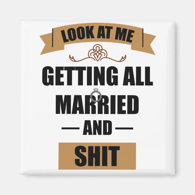 Imã Camisa de Dama de Honra Bêbada Festa de Despedida  (Frente)