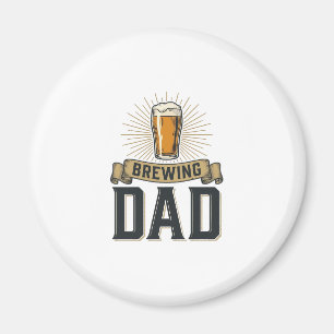 Imã Camisa de desenho de cerveja de papai cervejeiro v