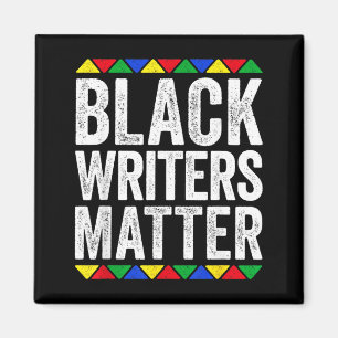 Imã Camisa de Escritores Negros Mês da História Negra