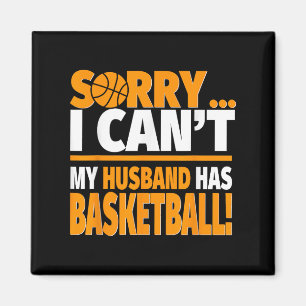 Imã Camisa de Esposa do Treinador de Basquete ou Jogad