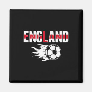 Imã Camisa de Fã de Futebol da Inglaterra - Bandeira I