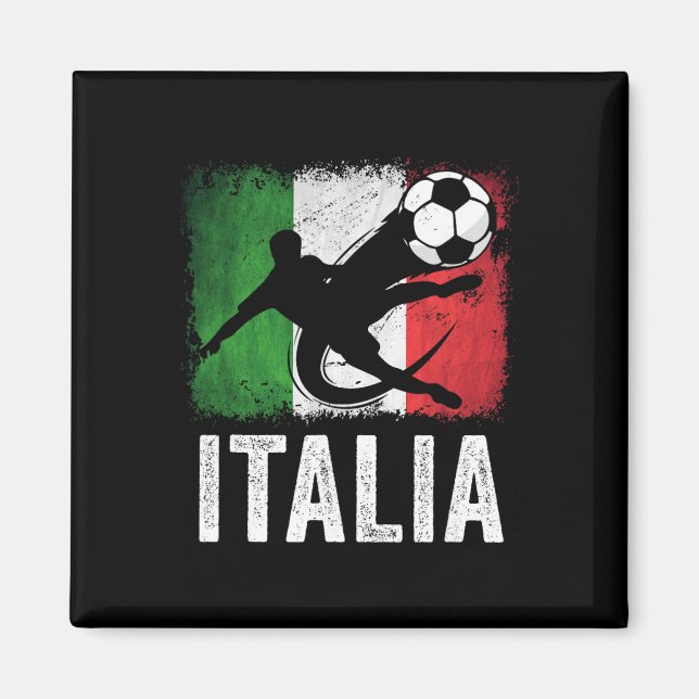 Imã Camisa de Fã de Futebol da Itália (Frente)