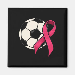 Imã Camisa de Futebol Conscientização do Câncer de Mam