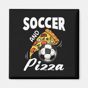 Imã Camisa de Futebol e Pizza Camisa Divertida de Espo