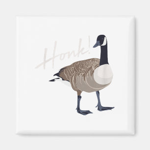 Imã Camisa de ganso canadense Honny Cute Bird Hunter G