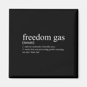 Imã Camisa de Gás de Liberdade de Definição Sarcástica