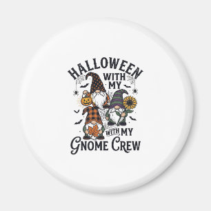 Imã Camisa de Gravura Vintage Equipe Gnome de Hallowee