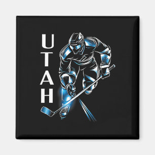 Imã Camisa de Hockey Eddy'S Canyon Uni-adulto Utah Hoc