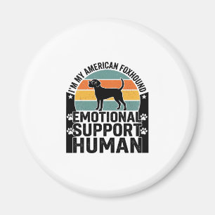 Imã Camisa de Humano de Suporte Emocional American Fox