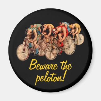 Imã Camisa de Humor Peloton de Bike Racing
