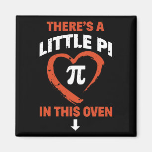 Imã Camisa de matemática do dia do Pi para anúncio de 