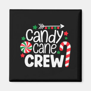 Imã Camisa de Natal Cane Crew para Mulheres Meninas Me