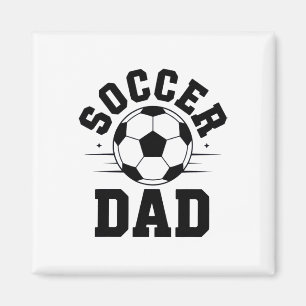 Imã Camisa de Pai de Futebol Para Fim de Semana de Pai