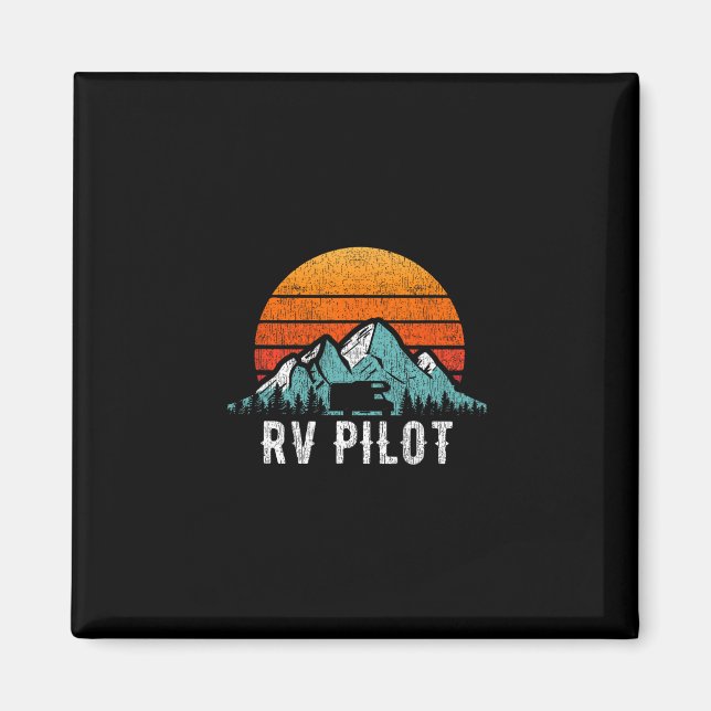 Imã Camisa de Piloto de Rv Presente de Viagem de Motor (Frente)