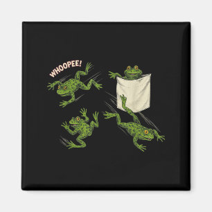 Imã Camisa de Sapo Engraçado no Bolso Amante de Sapo H