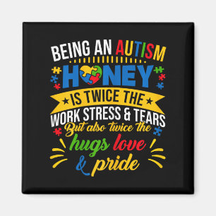 Imã Camisa De Sensibilização Engraçada Por Autismo Sen