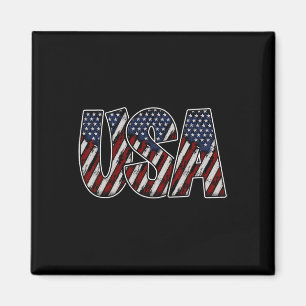Imã Camisa de Sinalizador de Texto dos Estados Unidos