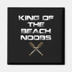 Imã Camisa De Vídeo Do King Of Beach Noobs