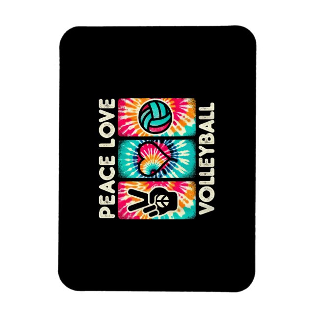 Ímã Camisa De Voleibol Para Mulheres Adolescentes Amor (Vertical)