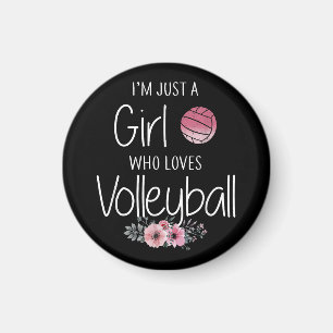 Imã Camisa De Voleibol Para Mulheres Adolescentes Fofo