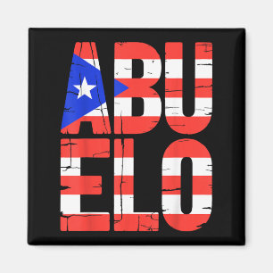 Imã Camisa de Vovô Engraçado Porto Rico Pai Avô Homens
