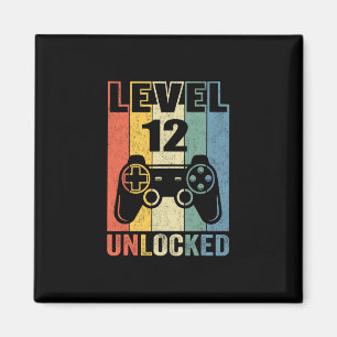 Imã Camisa Desbloqueado Nível 12 Camisa Divertida de V